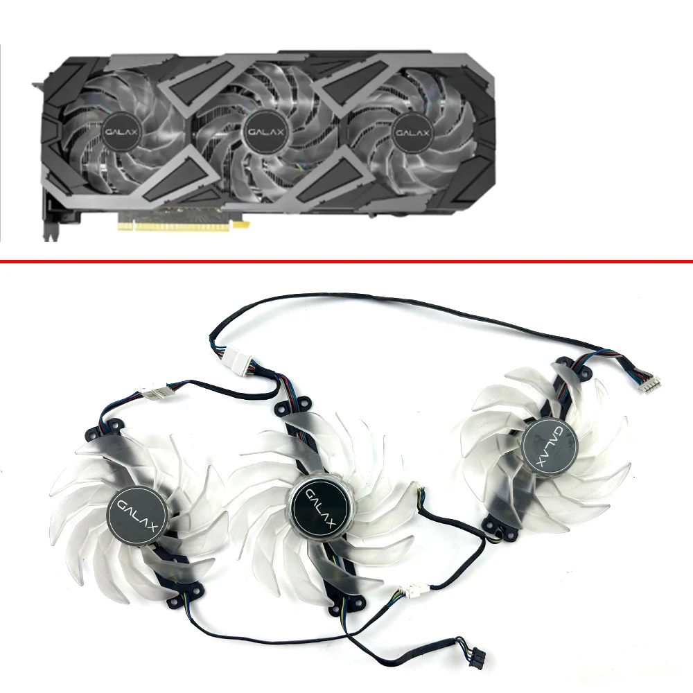 Cooling Fan 92MM TH9215S2H-PDB03 102MM TH1015S2H-PBA01 For KFA2 GALAX RTX 3070 3080 3070Ti 3080 Ti EX Gamer Replacement Fans