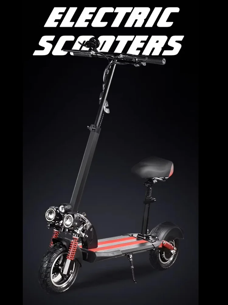 

2025 new unisex 36V high speed electric scooter, foldable, cell phone bluetooth APP, cruise control, with seat