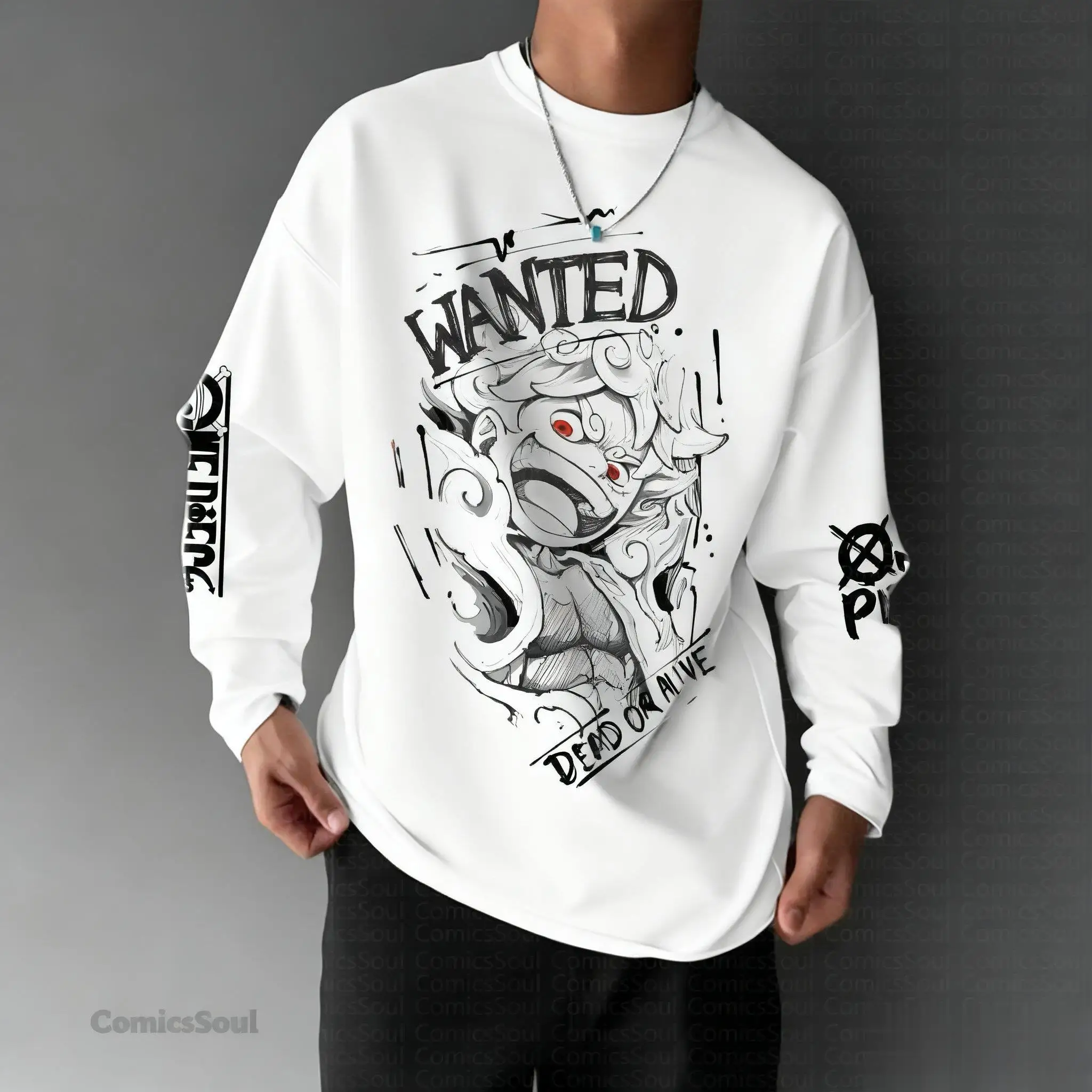 

One Piece Anime Men's Pullover Sweatshirt Streetwear Autumn Winter Oversized Casual Streetwear Round-neck Hoodie Y2k Tops Unisex