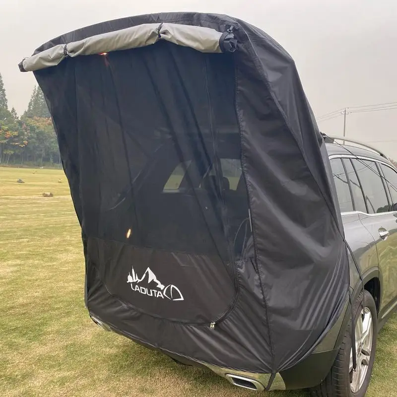 Imagem -05 - Car Travel Tent Churrasco Tronco Extensão Tent Triplo Porta Traseira Hatchback Tent Adequado para Suv com Largura 1.92 m