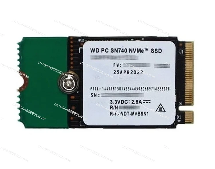 SN740 M.2 2230 1T 2T Solid State Drive PCIE4.0 NVMe Convertible 2242