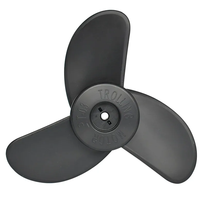 Suitable for Hyber 12V Marine Electric Propulsion Paddle Hanger Outboard Machine Thickened Nylon Propeller Blades