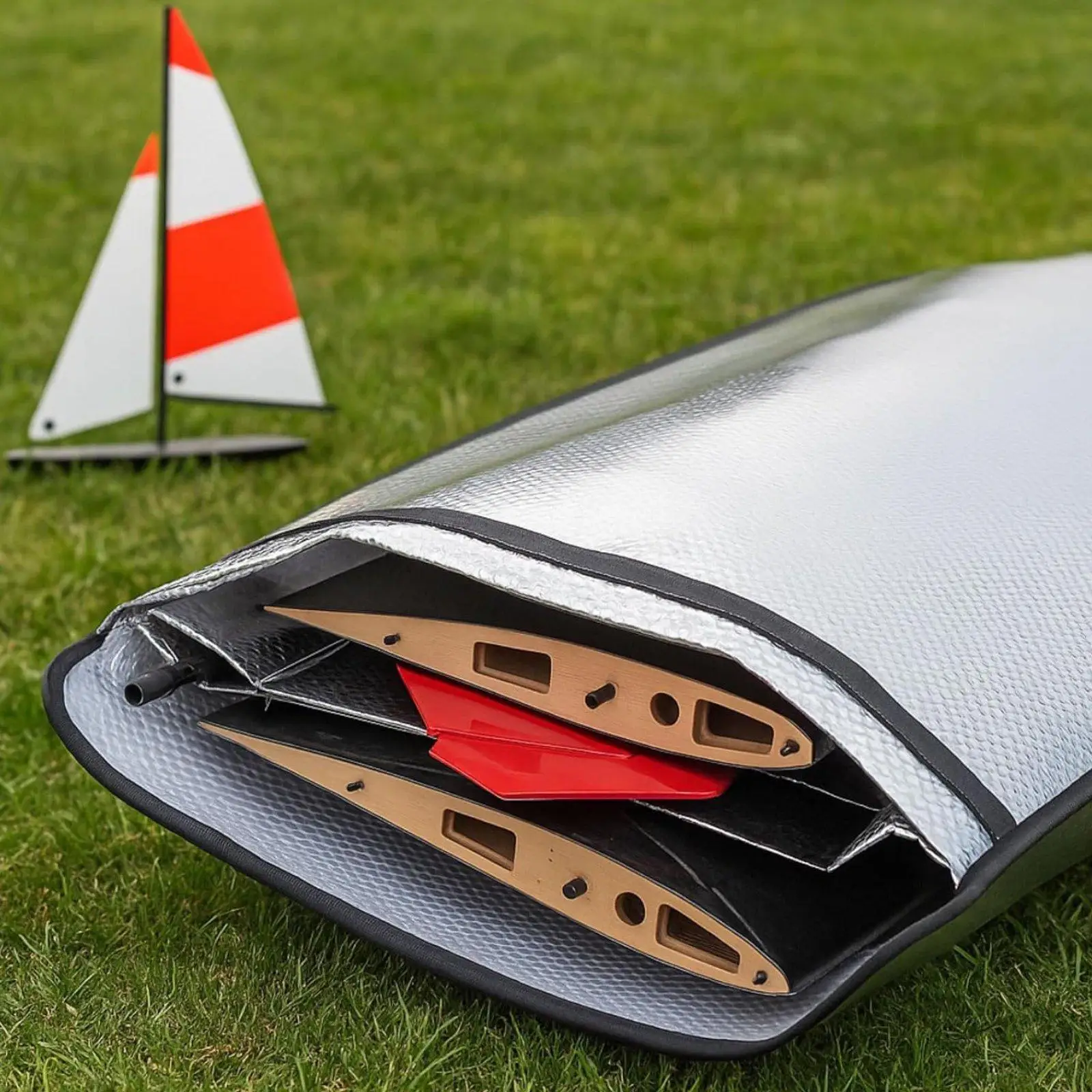 

RC Plane Wing Bag RC Toy Accessories Aircraft Protection Bag Protection Case with Handle