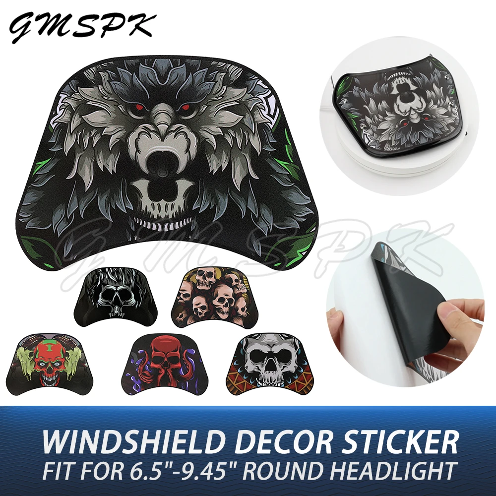 

Windshield Sticker Fit for Ducati Monster 400 600 620 695 750 900 996 1000 S2R S4R Motorcycle Windscreen Wind Deflector Sticker