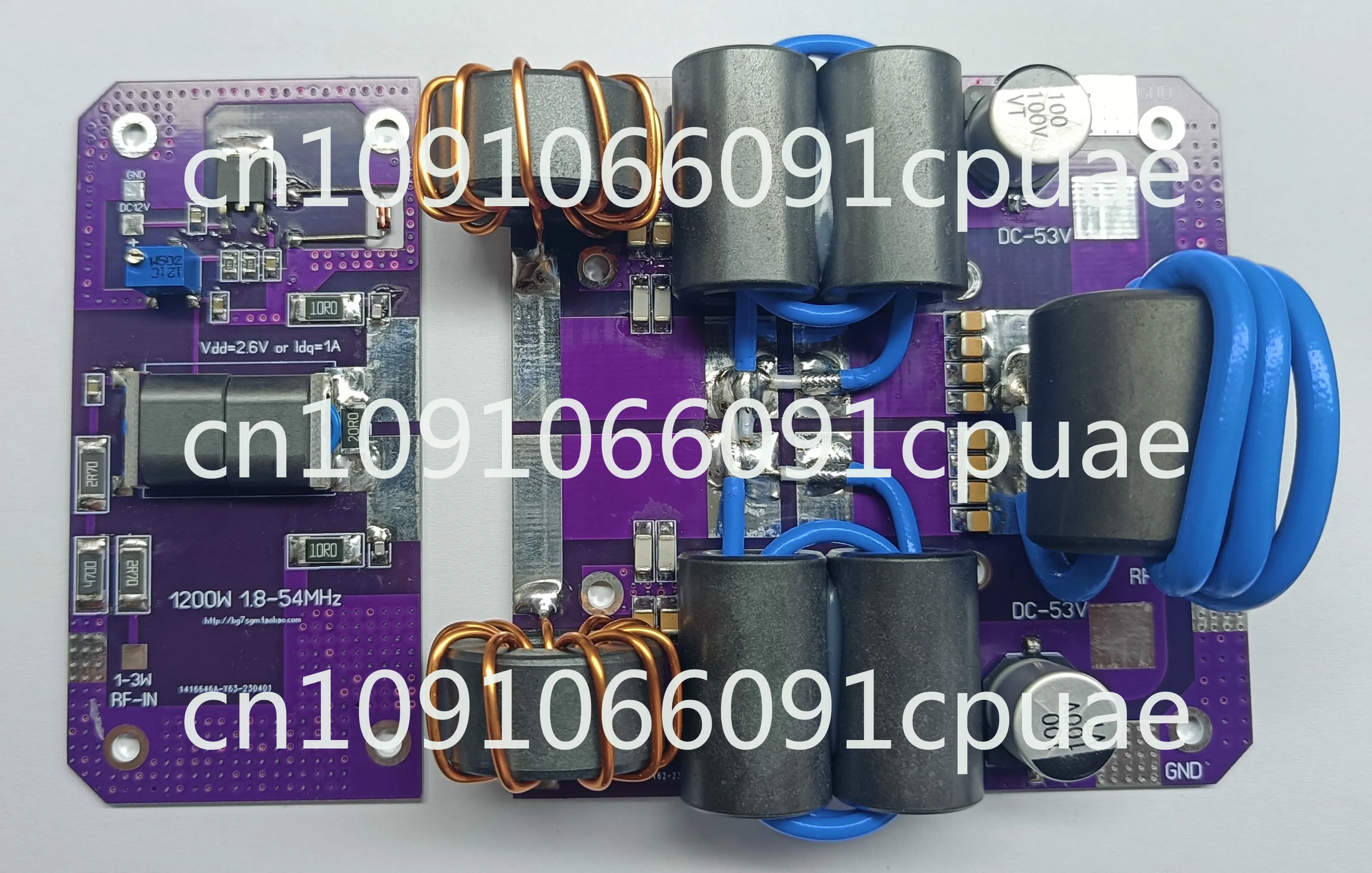 Kit 1200W Power Amplifier Board MRFX1K80H Power  Board BLF188