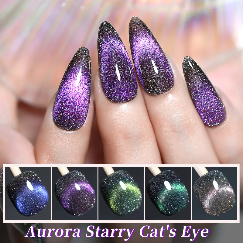 NAILCO 10ML Cat Eye Gel Nagellack Galaxy Nail art Magnetische Glow Dark Cat Eye Nagellack Für