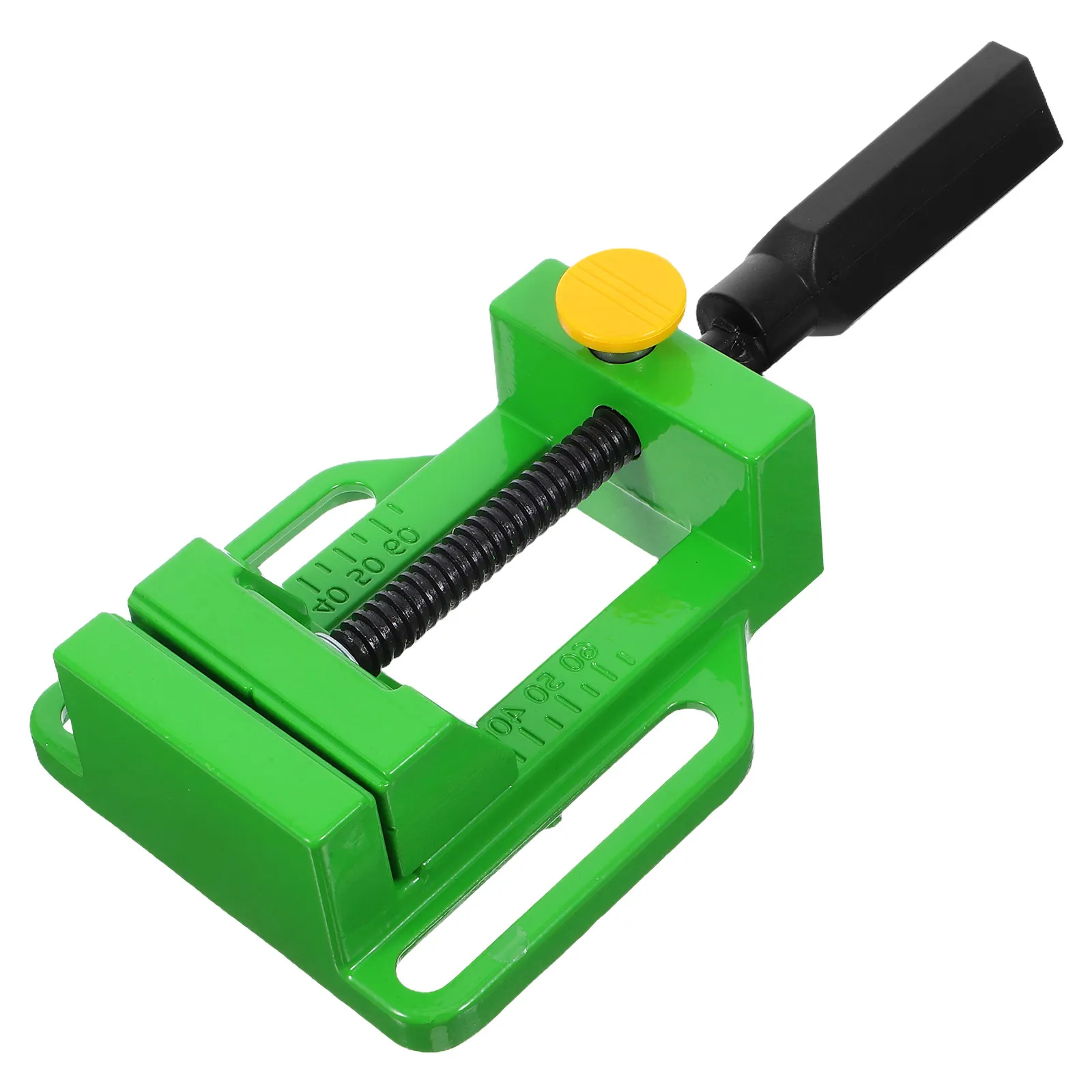 

Aluminum Alloy Quick Release Flat Clamp Small Bench Vise Portable Precision Woodworking Vise Clamp for Metalworking Carving DIY