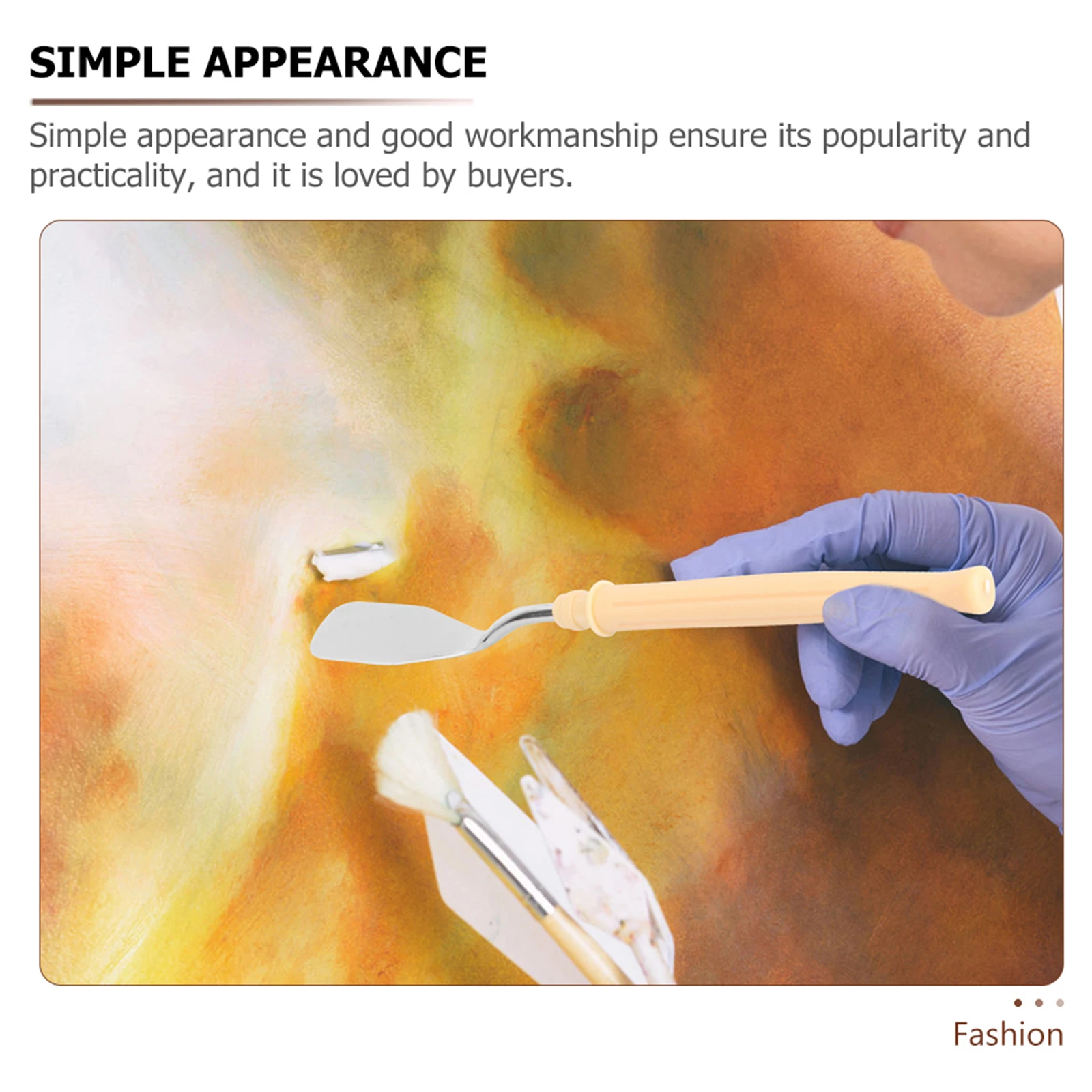 

12pcs Painting Scrapers Metal Art Mixing Tools For Oil Canvas Watercolor Pigment Clay Color Stirring Spatulas Art Supplies