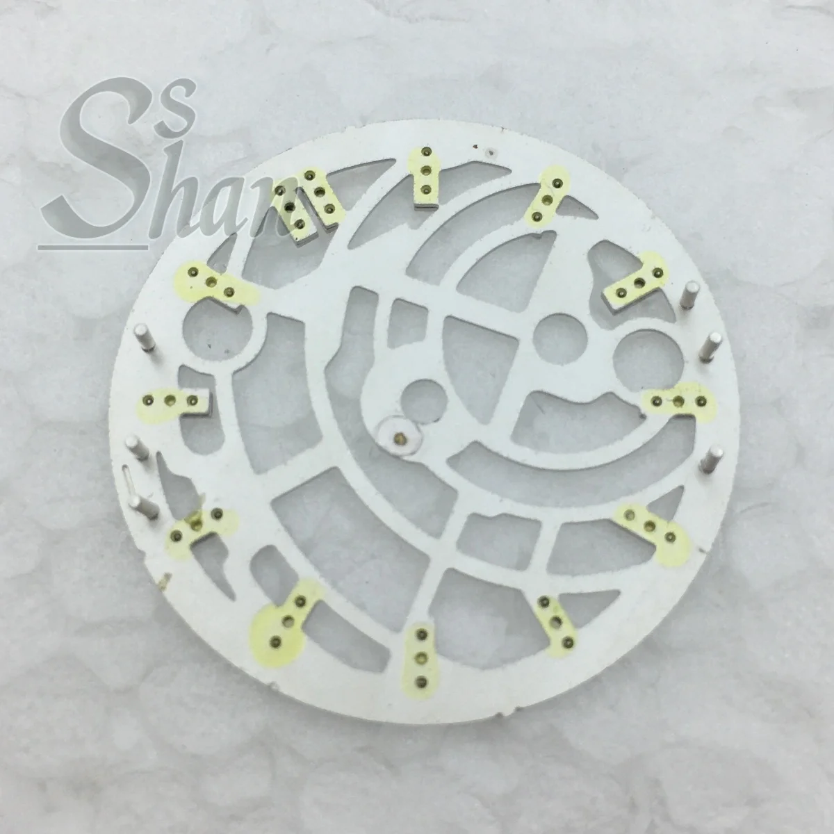 أسود أزرق أخضر أبيض الهاتفي 28.5 مللي متر ساعة الطلب صالح NH70 NH72 حركة الهيكل العظمي الجوف الهاتفي ل ساعة غواص الرجال الملحقات جزء