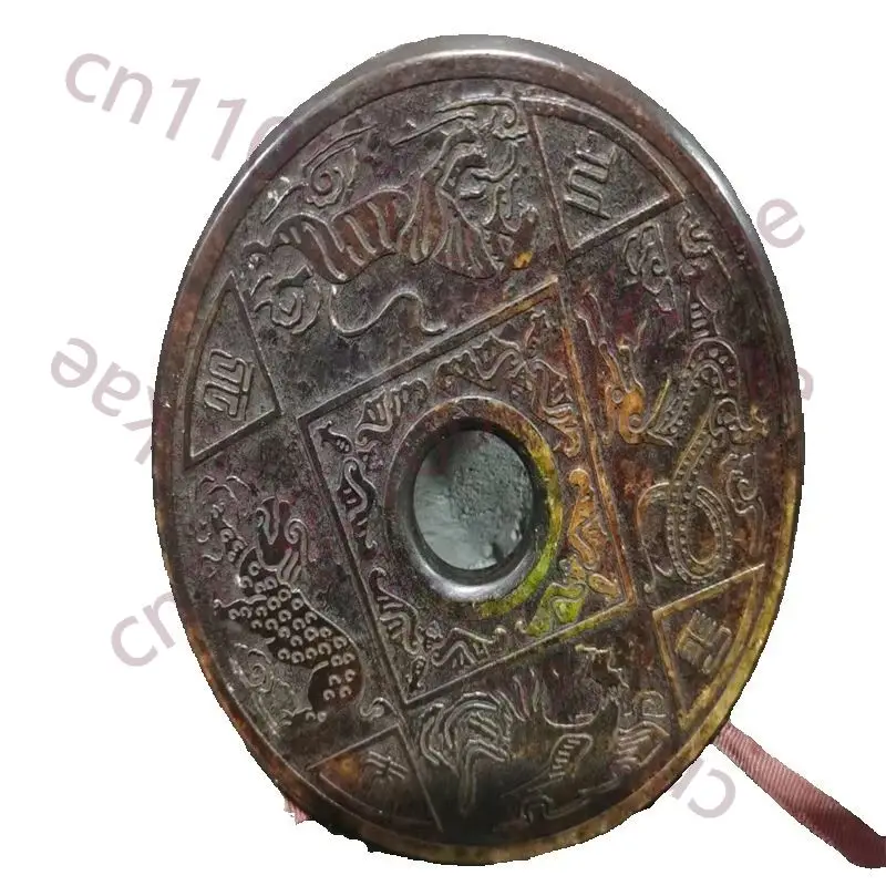 

Китайский старинный фарфор, сине-белый фарфор, с изображением персонажа Гуйгузи, спускающегося с горы, узорчатые миски и тарелки.