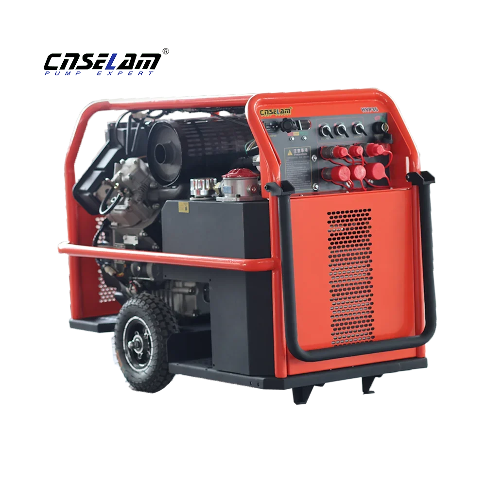 Selam 35HP portable hydraulic power station (8, 10, OR 12 GPM)