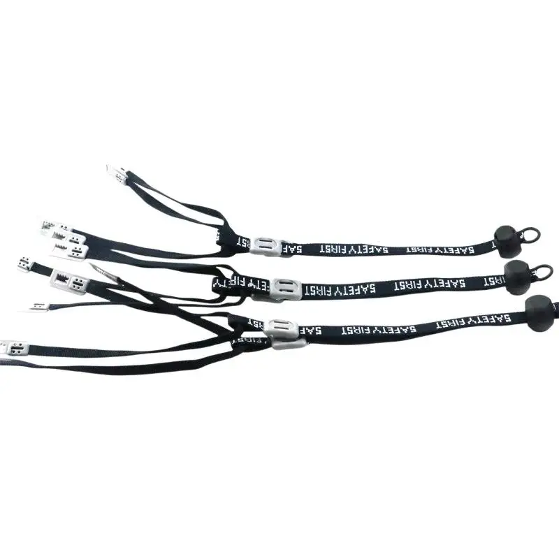 【AB1】Universal Hard Hat Replacement Chin Strap Adjustable Card Bead Locking Heavy Duty for Industrial Work{H}