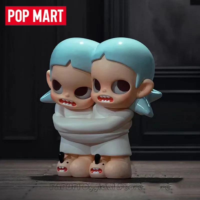 

POP MART Zsiga Twins Series слепая коробка игрушки Kawaii аниме фигурка-сюрприз Mystery Box куклы подарок для девочек