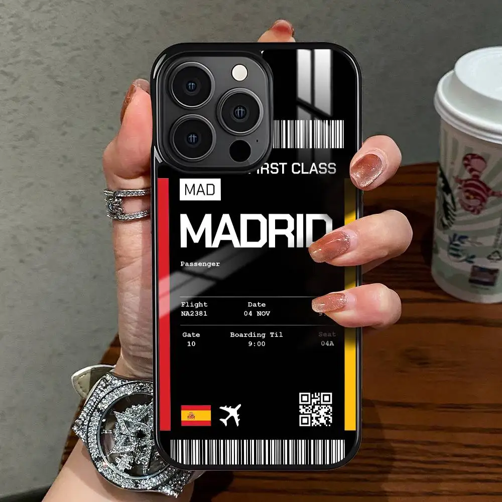 حافظة لهاتف آيفون 16 15 14 13 12 11 Pro Xs Max Mini Plus Celulares Hard Funda #4