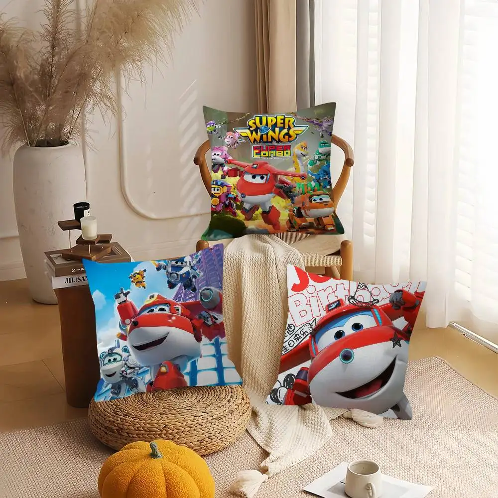 Cartoon s-s-Super Wingse   Cushion Cover 30x50 Polyester Sofa Cushions Decorative Throw Pillows Home Decoration Pillowcover