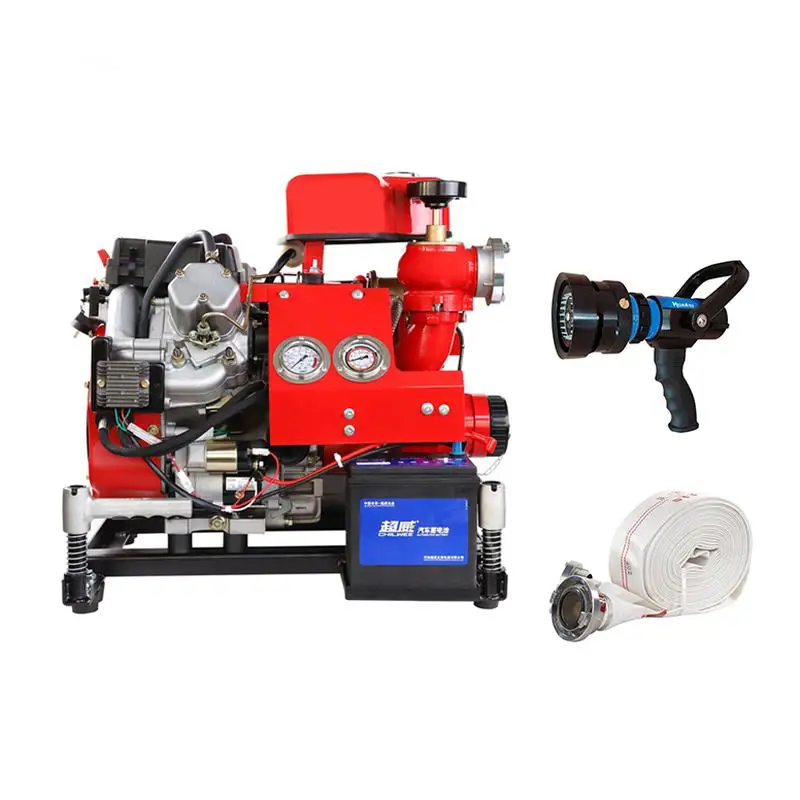 Marine fire fighting  engine sea water portable pump