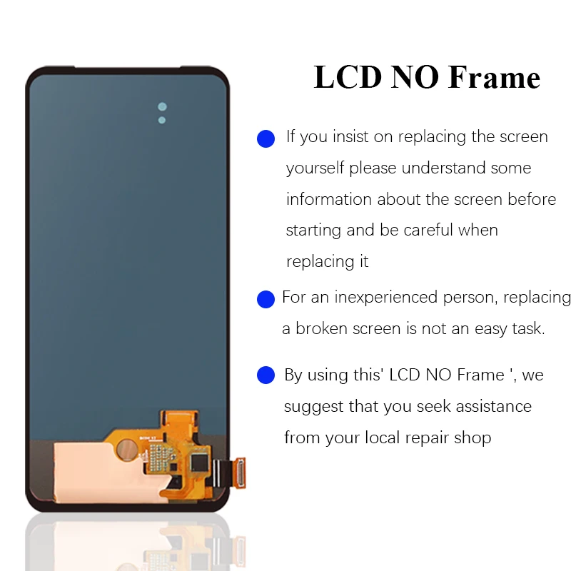 AMOLED Original For Realme X RMX1901,RMX1903 LCD Display Touch Screen Digitizer For Realme X LCD Display Replacement