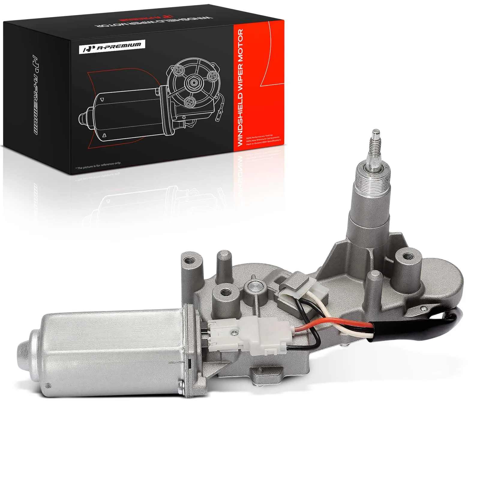 A-Premium Rear Windshield Wiper Motor w/o Washer Pump for Nissan Pathfinder 2005-2012