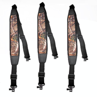Jungle Tactical 2-Point Harness Rifle Sling with Swivels Durable Shoulder Padded Strap Adjustable Nylon Hunting Straps