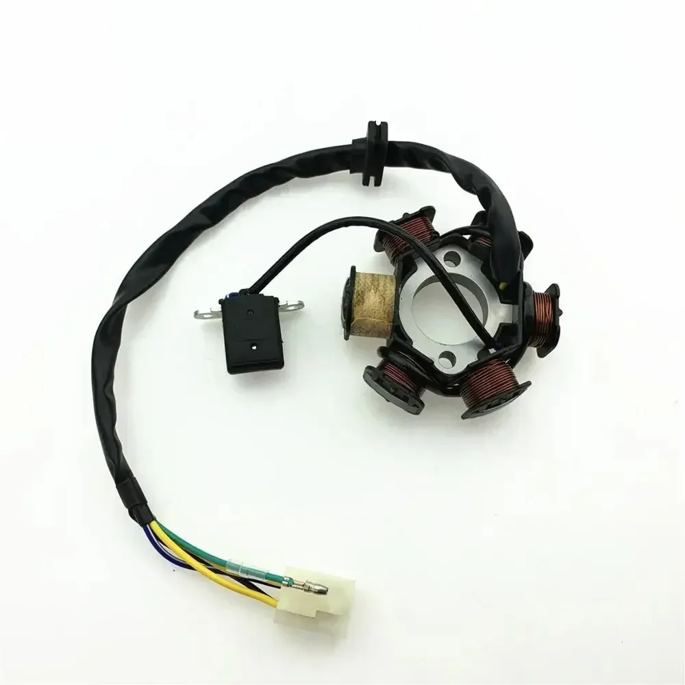 For Motorcycle C100-6 Full-wave Half-wave Magneto Coils Dc Ac Magneto Stator