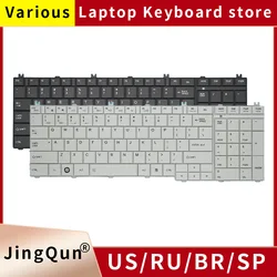 Toshiba衛星キーボード,c660, c650, c655, c655d, c670, l670, l770, l675, l750, l755, l655, l775用のロシアのキーボード