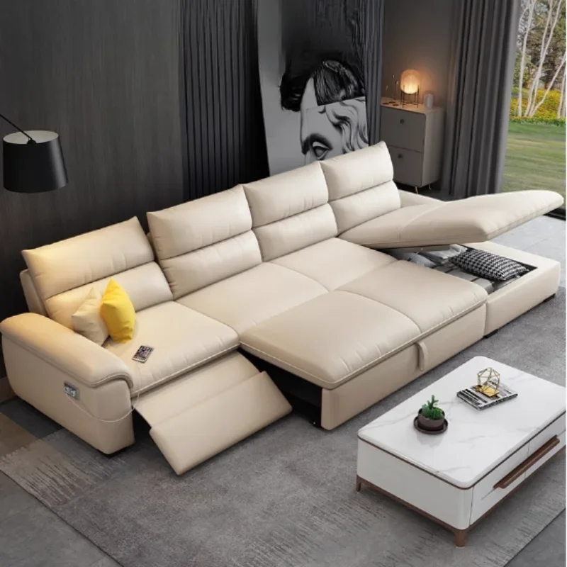 

Relaxing Two Seater Multifunctional Sofa Modern European Recliner Armchair Sofas Bed Daybed Luxury Woonkamer Banken Furniture