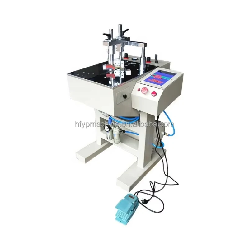 Automatic Wood Frame Underpinner Jointing Machine Photo Frame Nailing Machine Photo Frame Underpinner Picture V Nail Machine