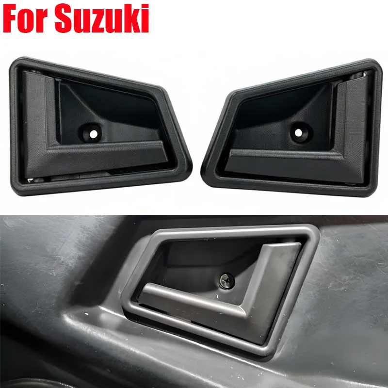 

2XCar Interior Door Handles Durable Left & Right Front Replacement For Suzuki Sidekick Geo Tracker 1989-1998 Vitara SE416 SV620