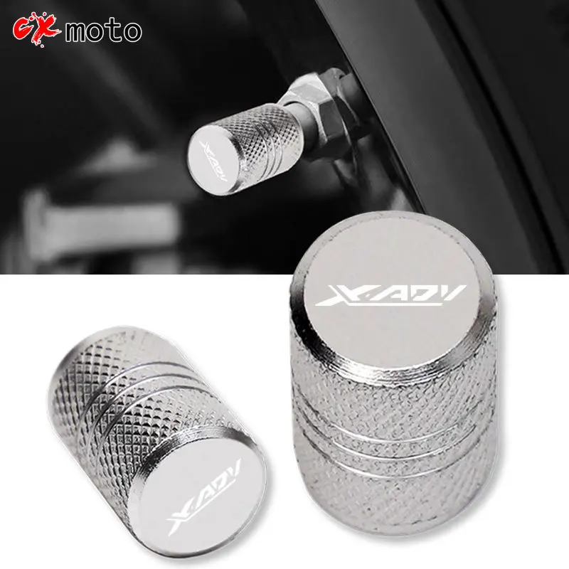 

For Honda X ADV 750 XADV X-ADV Motorcycle Tire Valve Air Port Stem Cover Caps Plug CNC Aluminum Accessorie