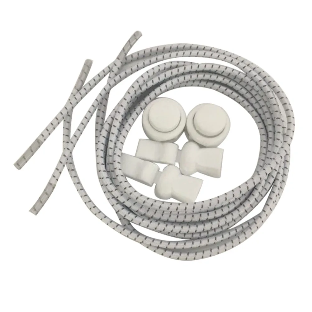 

Reflective Shoelaces Sneakers Elastic Sports Laces Self Tying Running Men Women Lazy Fits Sports Shoe Laces Kids Adults