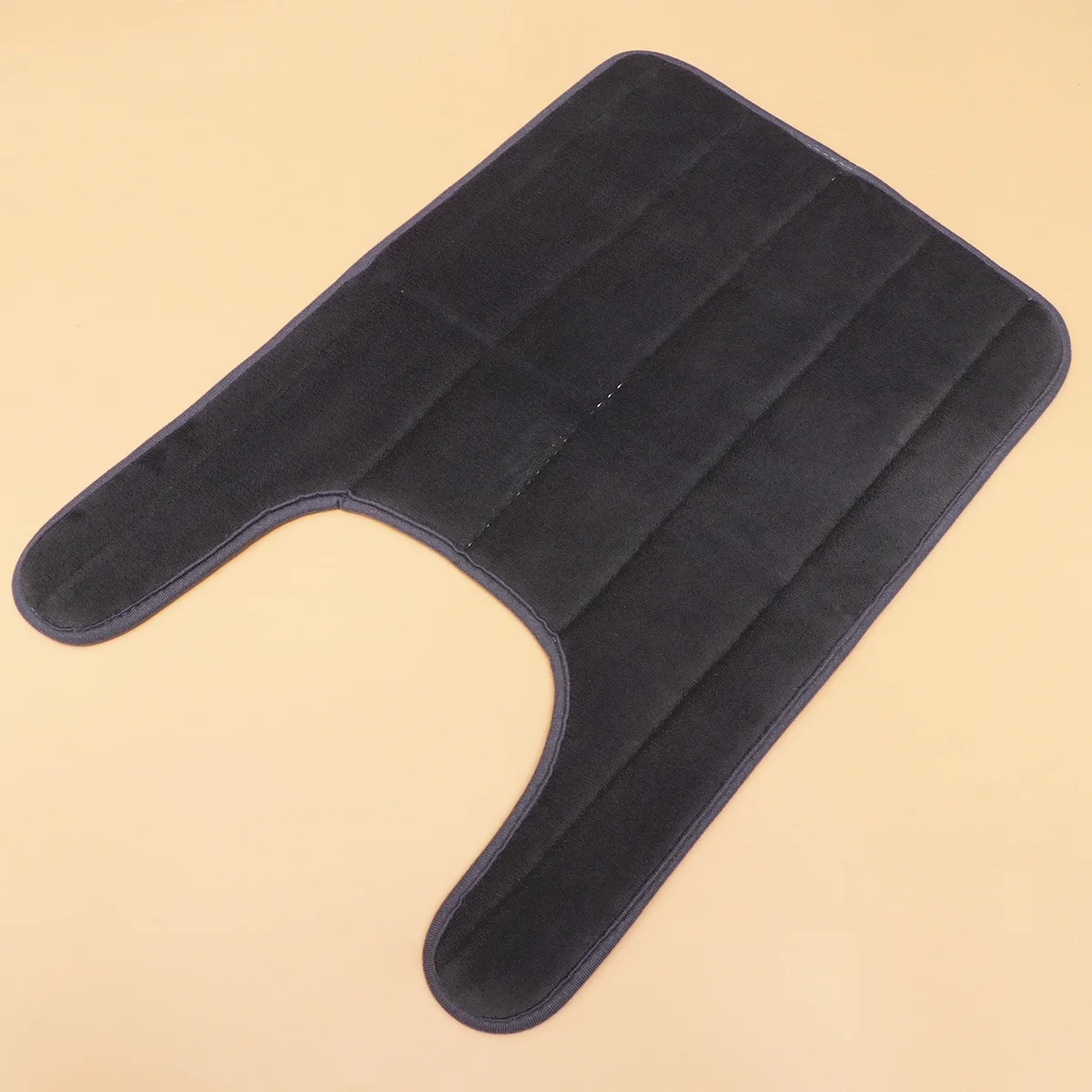 

40x60cm Dark Grey Memory Foam Toilet Mat Soft Non-Slip Bathroom Carpet U Shape Floor Pad Toilet Rug Closestool Floor Mat