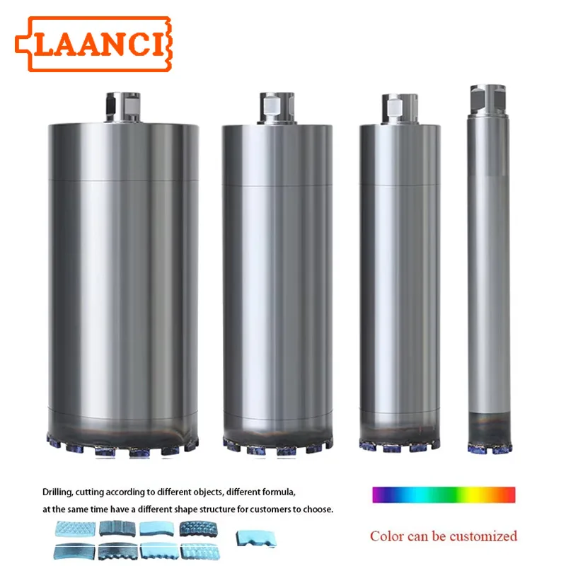 laanci-1-1-4unc-m22-t32-diamond-core-drill-bit-for-reinforced-concrete-25-400mm-total-length-420mm-can-be-extension-drill-bit