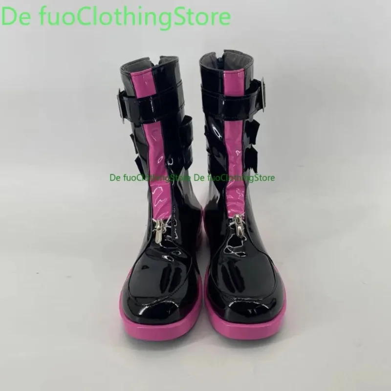 DefuoWuthering Waves Taoqi Cosplay Sapatos Botas de convenção de anime Jogo de anime Sapatos e botas para festa de Halloween