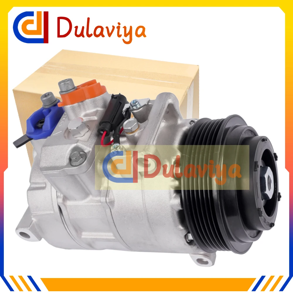A/C Compressor with Clutch 12V For Mercedes-Benz C280 C300 C350 GL450 GL550 R350 158359 157359 0012305011 A0012305211 0012308111