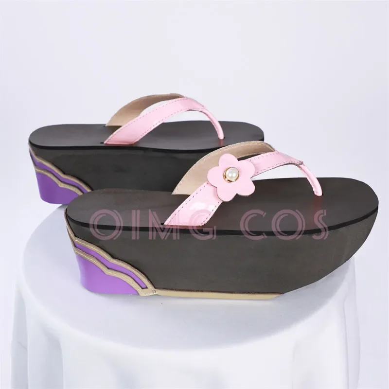 Genshin Impact Yumemizuki Mizuki Cosplay Shoes Anime Chinese  Halloween Style for Women Game