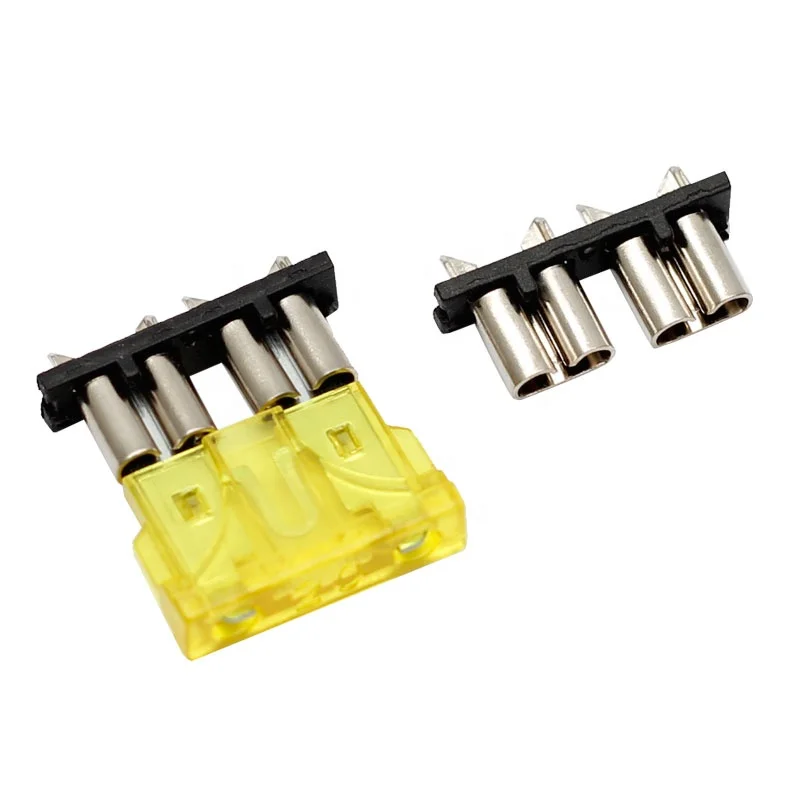 Medium Middle Standard Size Car Auto Plug In Automotive 257 287 Blade Holder PCB Mount Fuse Clip ATO ATC ATY ATU