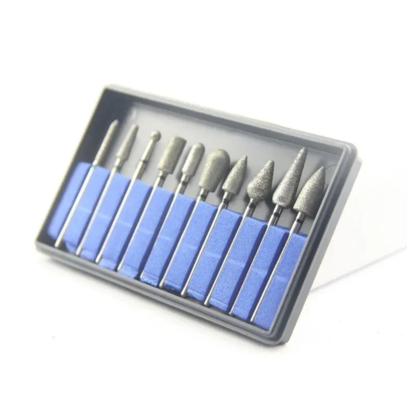 Dental polishing head sintered high-pressure diamond kit tungsten cutting tool kit dental drill bit laboratory grinding material