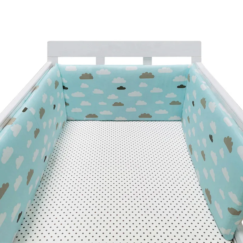 200cm*30cm Newborn Bed Fence Baby crib bumper Children Drop-proof Bumper Crib Fence Anti-collision and Anti-drop Bumper