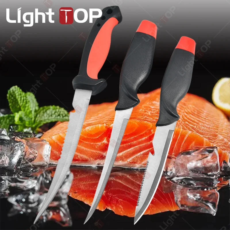 High Carbon Kitchen Slicing Knife Japanese Kitchen Sushi Knives Fish Filletting Cooking Meat Slicer Multifunctional Fruit Knife