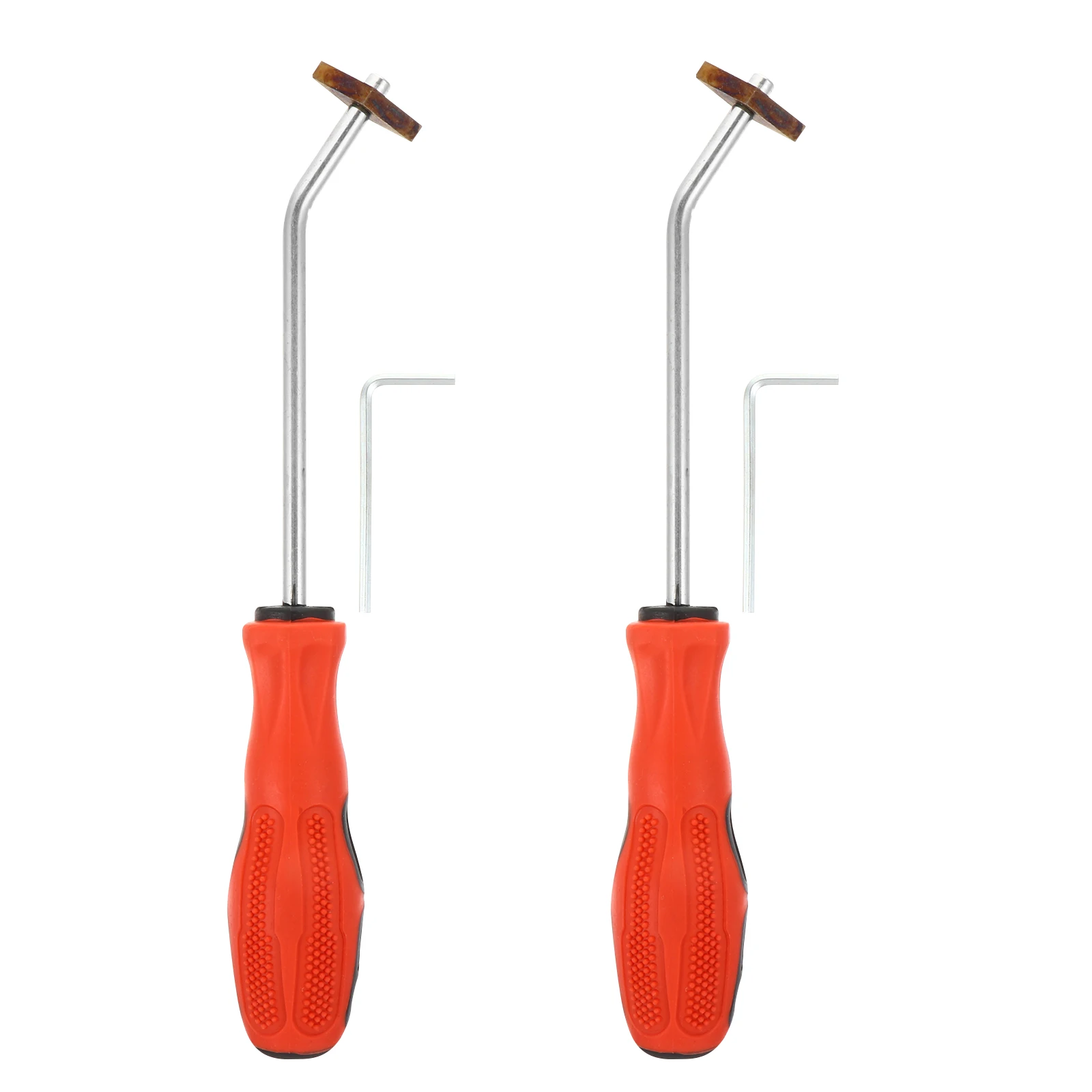 

4 pcs Tungsten Grout Removal Tools Tile Gap Cleaner Curved Tip for Wall Corners Details Red Caulking Removal Tool Alloy