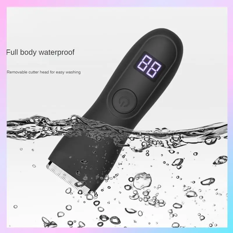 

ABRG-Электрический триммер для волос и бритва для мужчин, триммер для тела в паху и шариках, триммер для волос на лобке, сменное лезвие