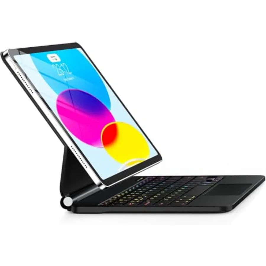 

Чехол-клавиатура для iPad 11-го и 10-го поколений A16 с подсветкой, трекпадом Multi-Touch и плавающей консолью в стиле Magic Keyboard