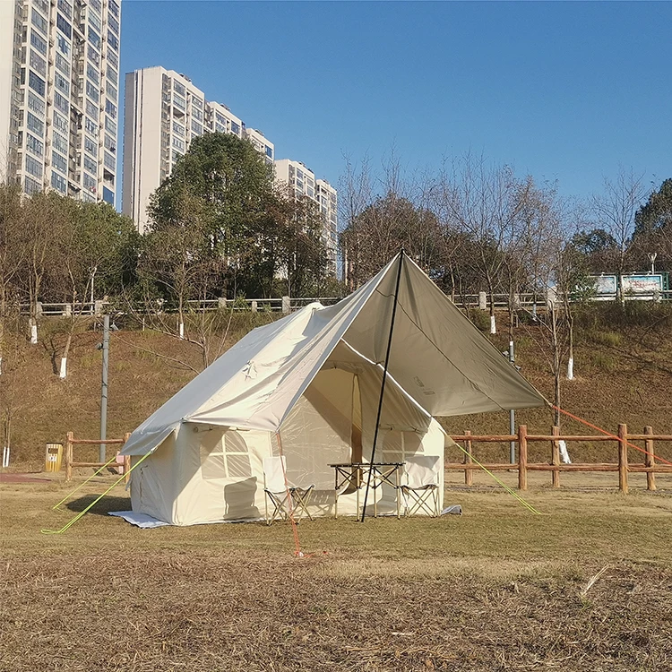 

Oxford Inflatable Outdoor Tent Rainproof Quick Opening Portable Inflatable Campsite Tent