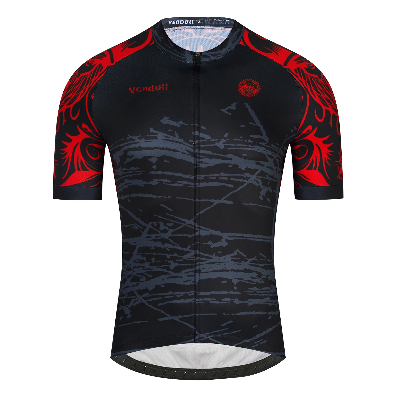 2024 VENDULL Cycling Shirt Summer Mtb Jersey Bicycle Jersey Mountain Bike Clothing Breathable Short Sleeve Cycling jersey