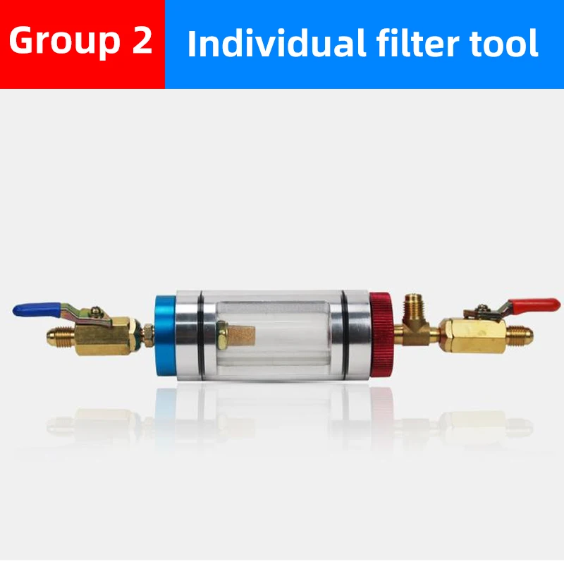 Auto-airconditioning Koelolie Filtratieanalysator Vervangingsgereedschap Koelmiddel Oliezuiverheidsdetectie Purifier
