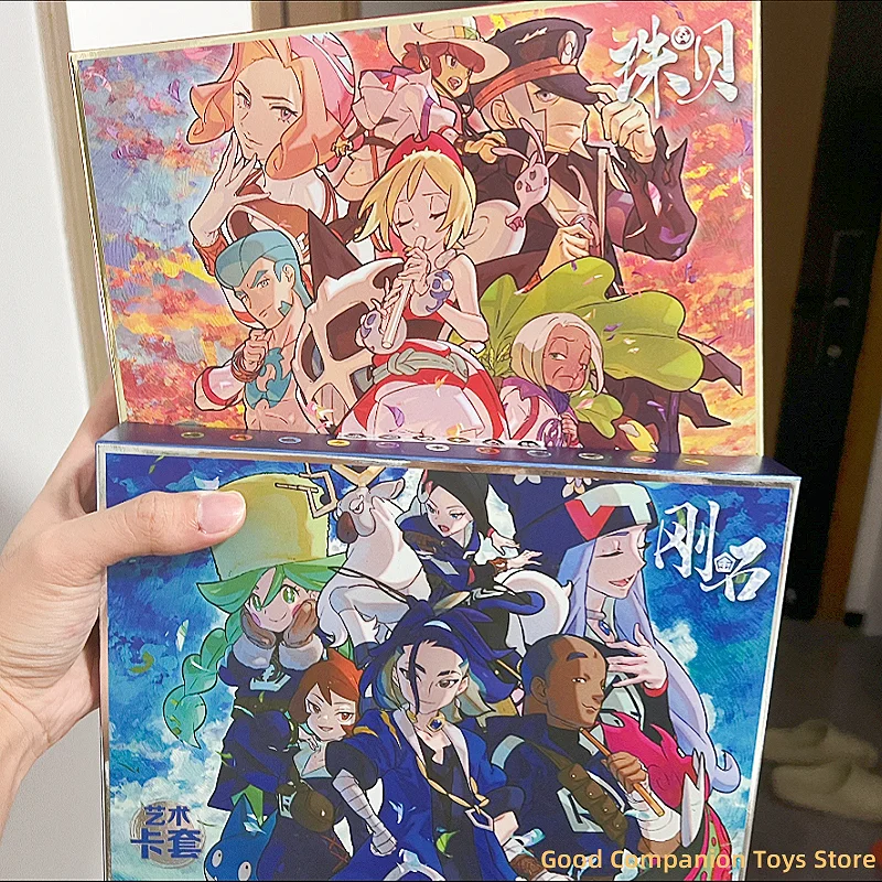 

Original PTCG 7.0 8.0 Card Book Trading Card Game Simplified Chinese Art Card Case Gift Box Anime Irida Adaman Collectible Gift