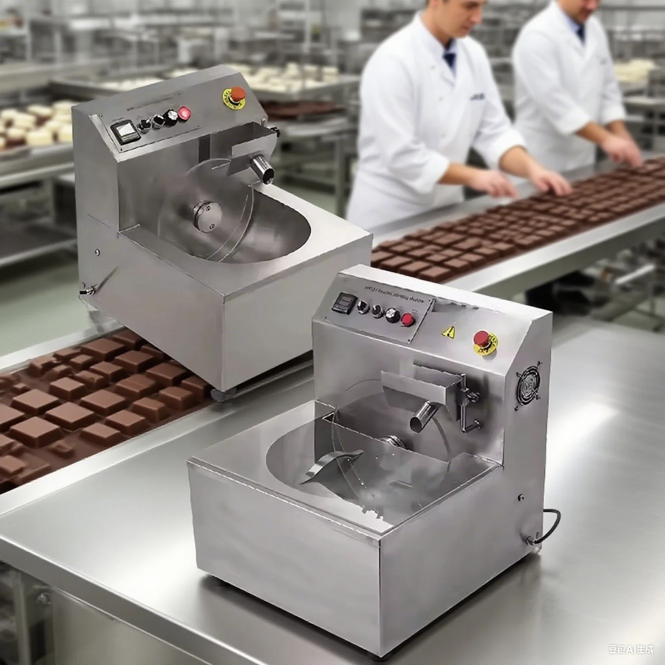 Multi-Functional Electric Chocolate Tempering Machine - Suitable for Home & Commercial Use, with Auto Melting, Enrobing & Dispen