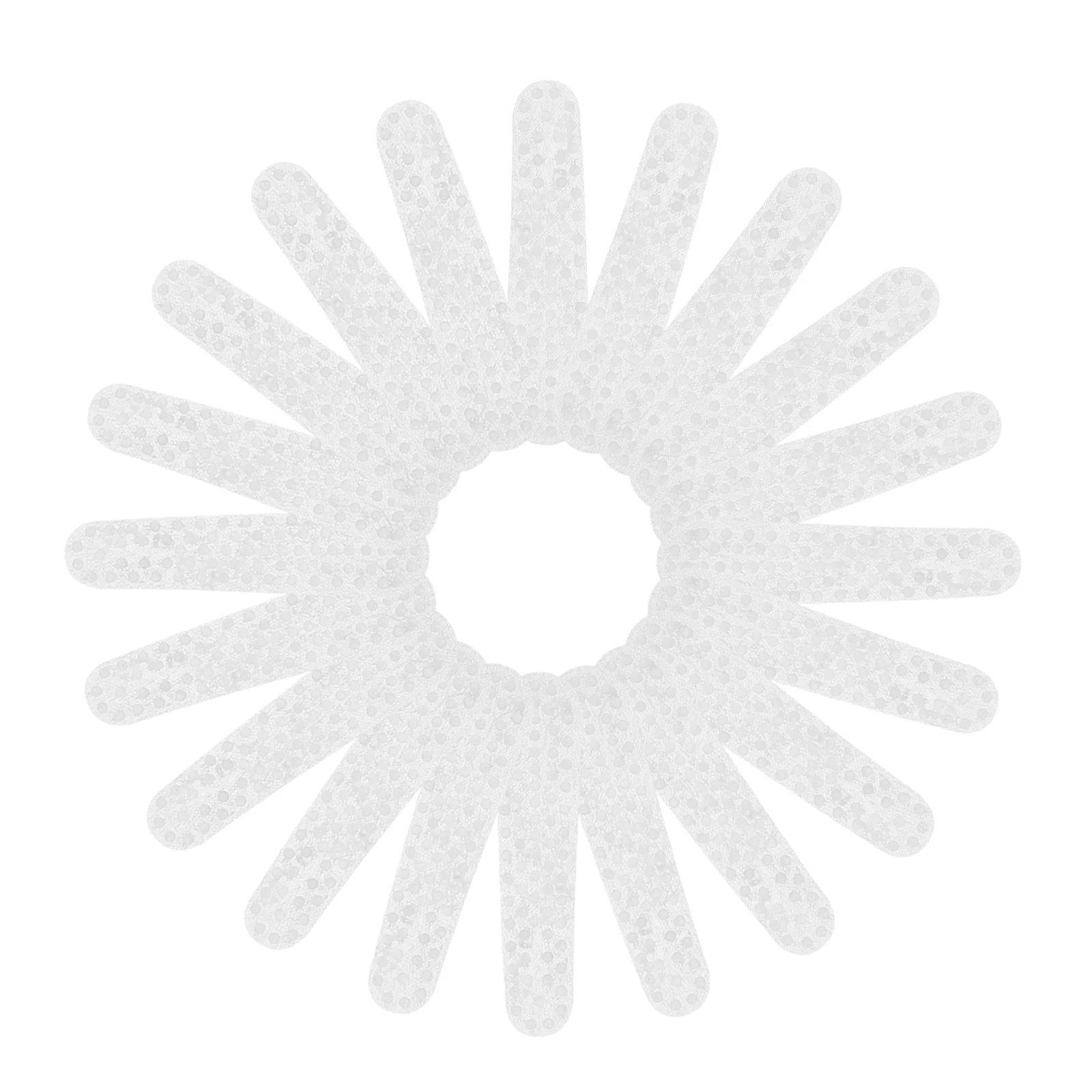 

100Pcs Closet Accessory Silicone Non Slip Hanger Grip Strips Anti Skid Clothes Hangers Hangers Grips Hanger Grips