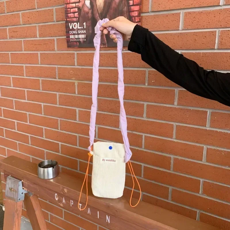 Koreańska miniaturowa torebka na telefon komórkowy moda damska portfel etui torby mała torebka Crossbody pań składanych torebka na telefon komórkowy