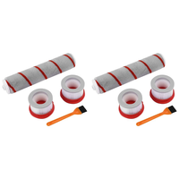 2X HEPA Filter For Xiaomi Dreame V9 Household Wireless Handheld Vacuum Cleaner Hepa Filter Roller Brush Parts Kit